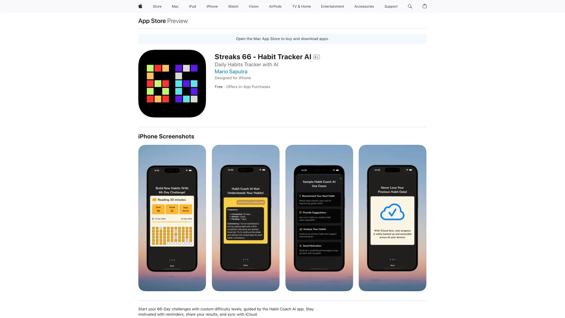 Streaks66网页截图,Streaks66网页快照