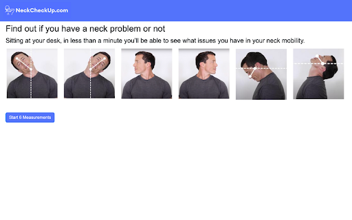 NeckCheckUp: Prevent Neck Pain网页截图,NeckCheckUp: Prevent Neck Pain网页快照