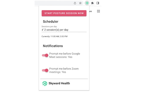 Better Posture by Skyward网页截图,Better Posture by Skyward网页快照