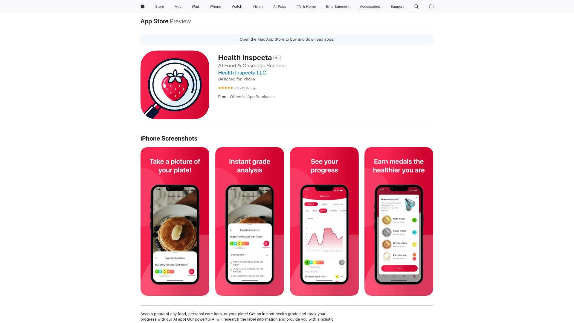 Health Inspecta网页截图,Health Inspecta网页快照