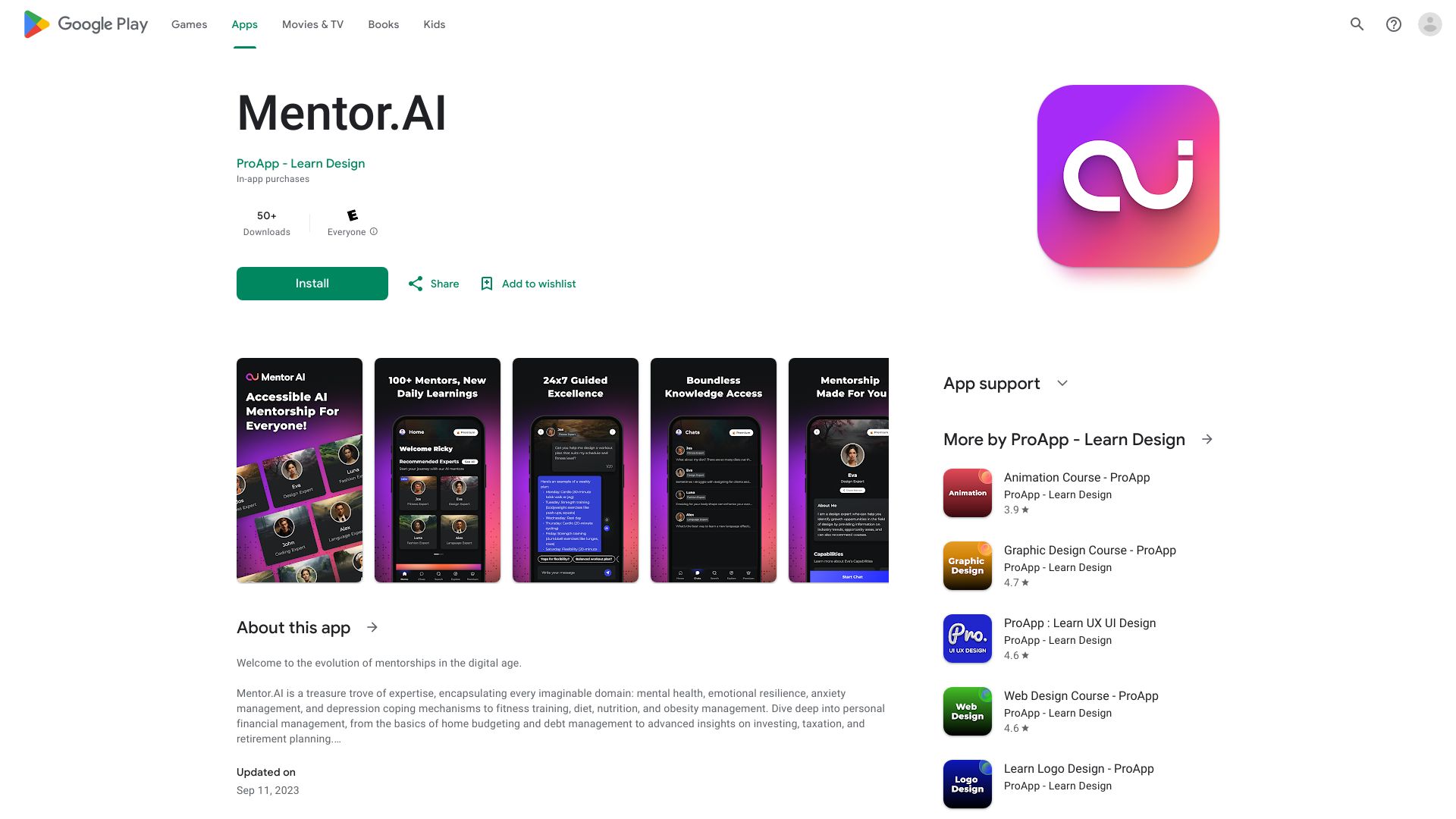 Mentor.AI网页截图,Mentor.AI网页快照