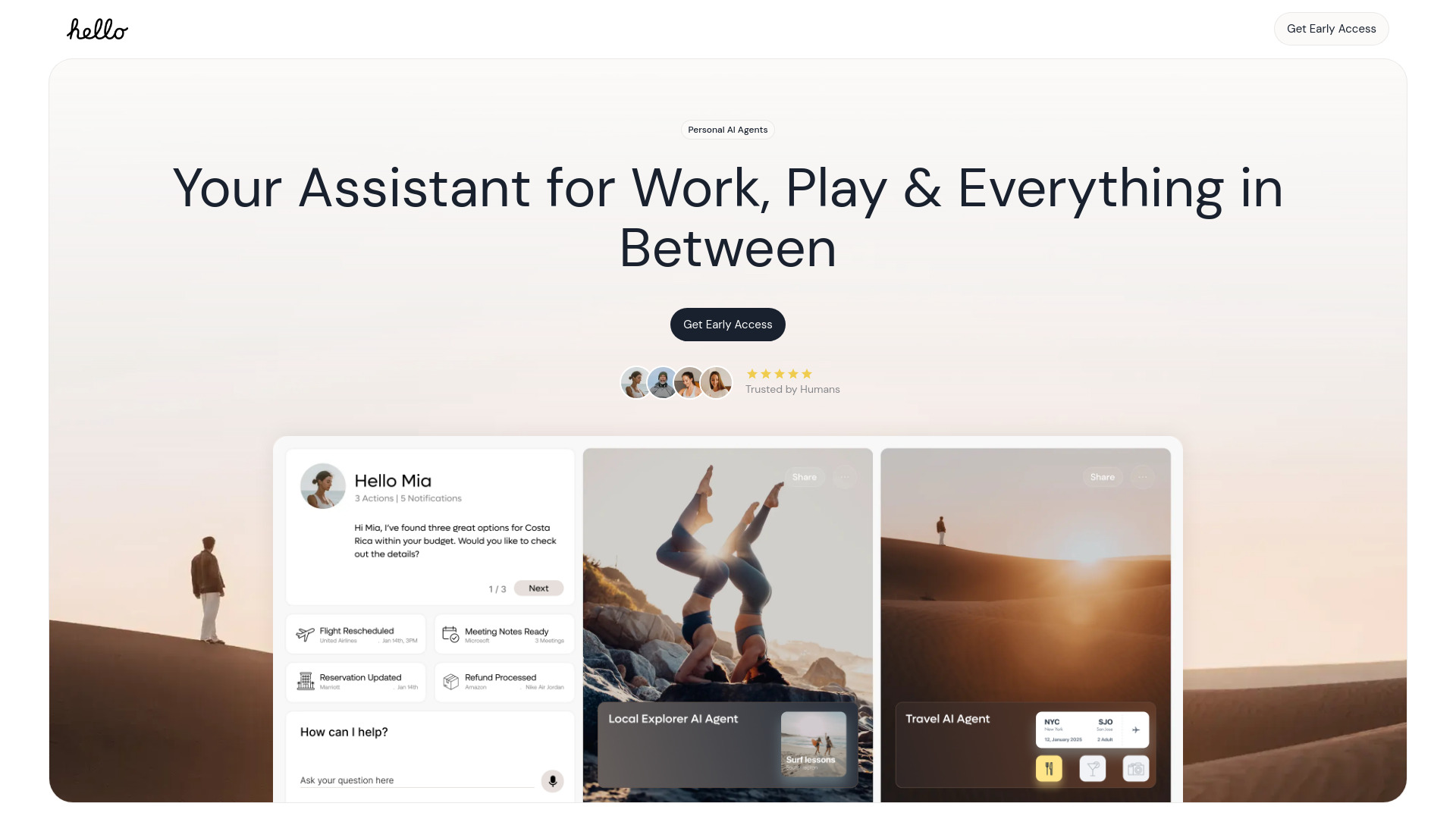 Hello Assist网页截图,Hello Assist网页快照