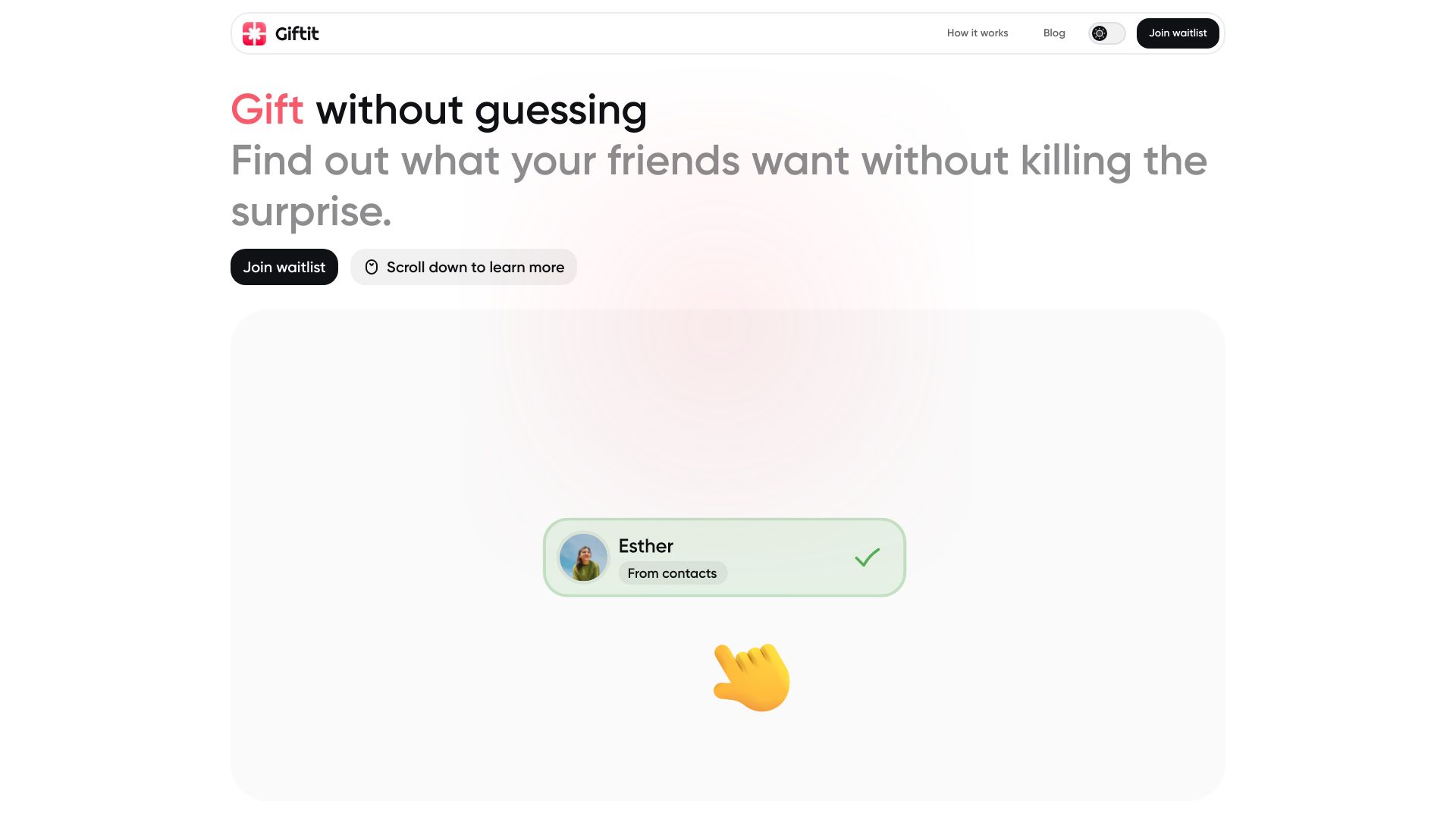 Giftit网页截图,Giftit网页快照