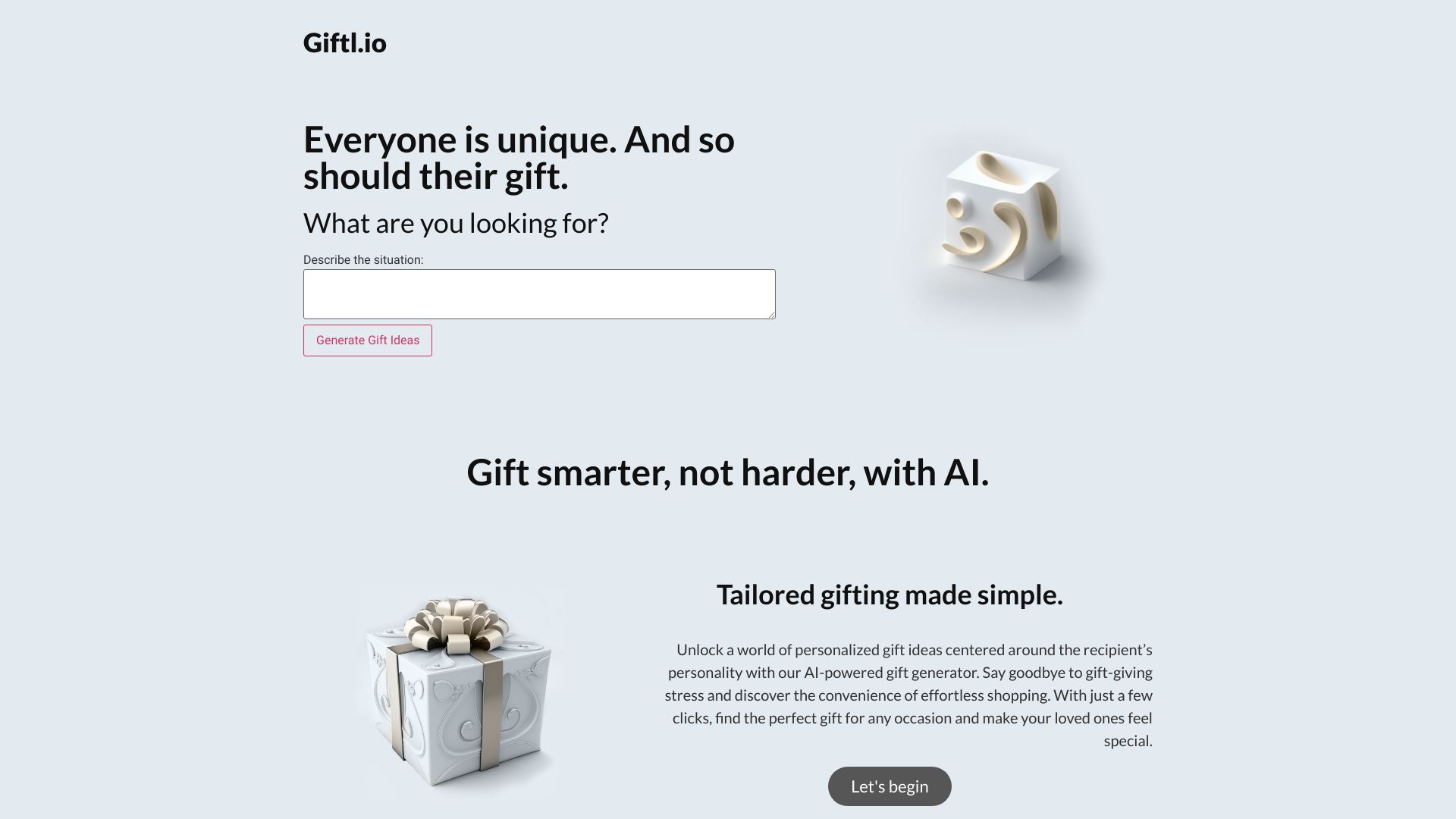 Giftl.io网页截图,Giftl.io网页快照