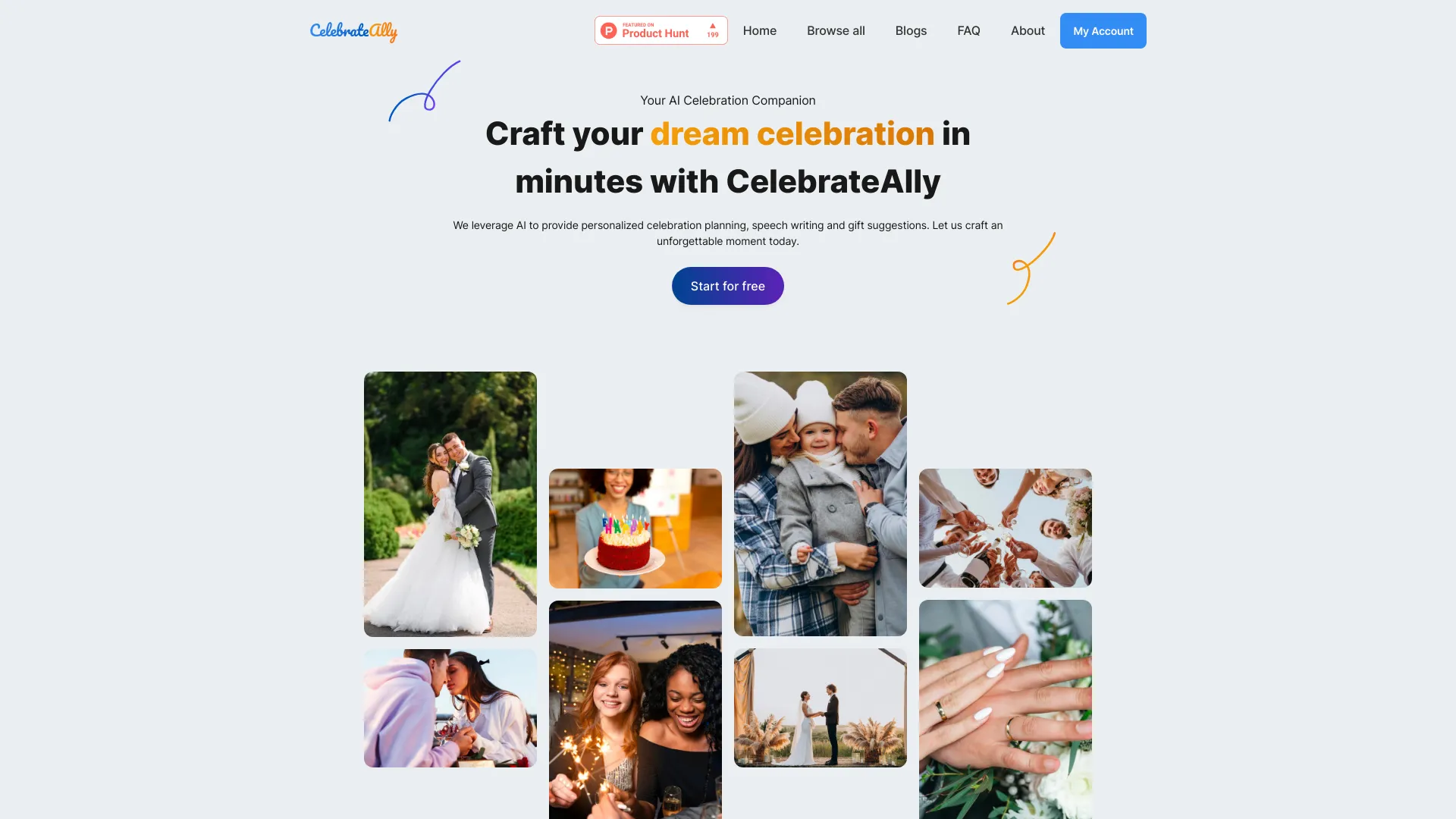 CelebrateAlly AI网页截图,CelebrateAlly AI网页快照