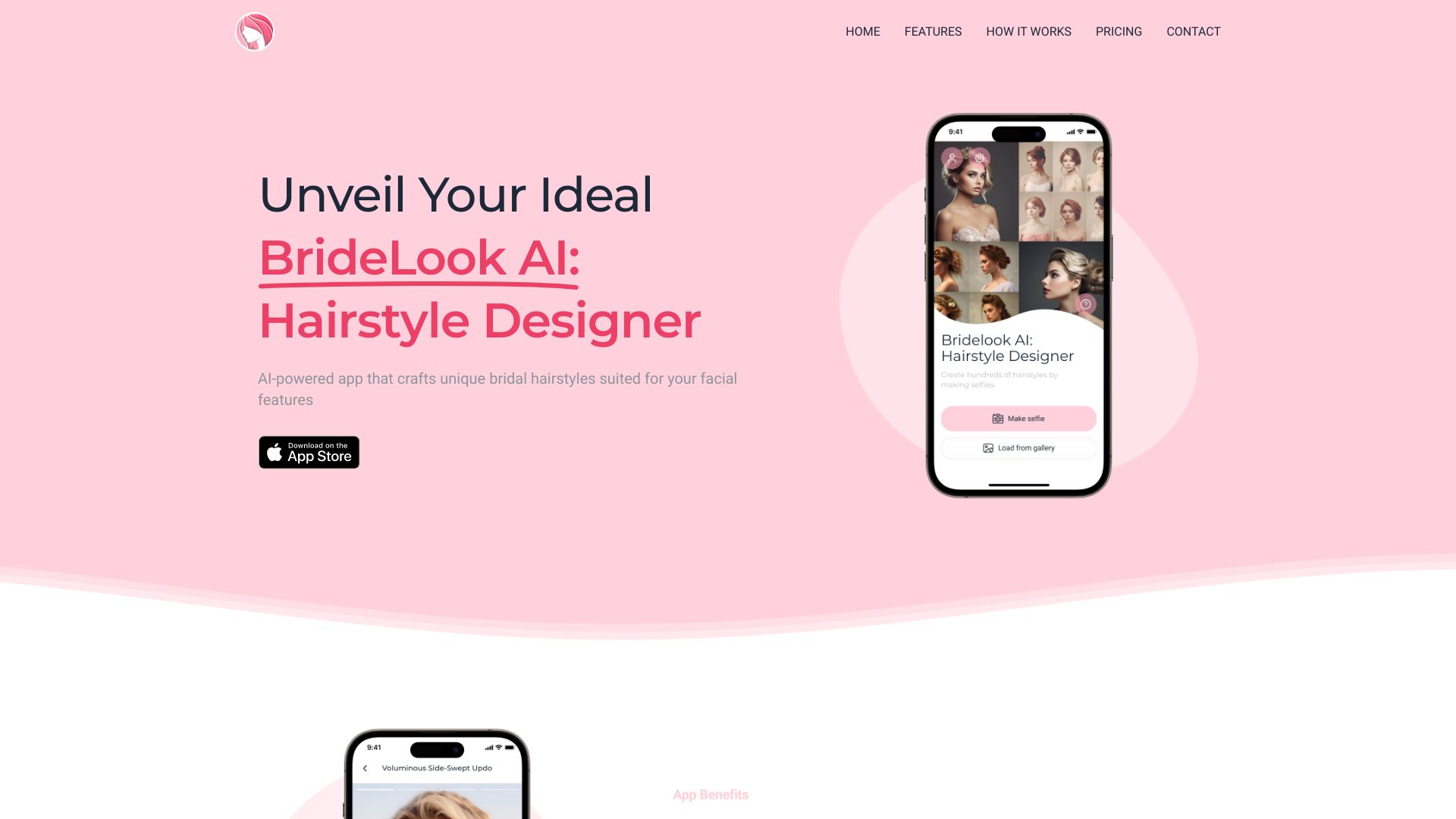 BrideLook AI: Hairstyle Designer网页截图,BrideLook AI: Hairstyle Designer网页快照