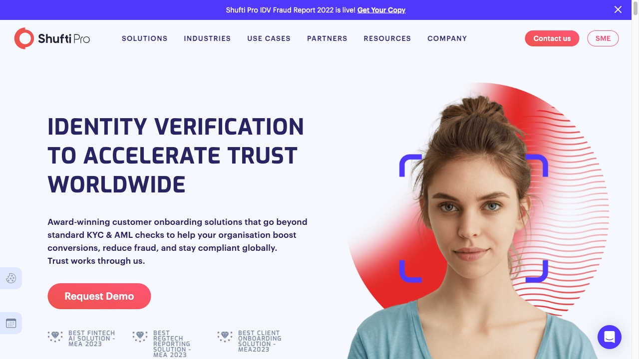 Shufti Pro网页截图,Shufti Pro网页快照