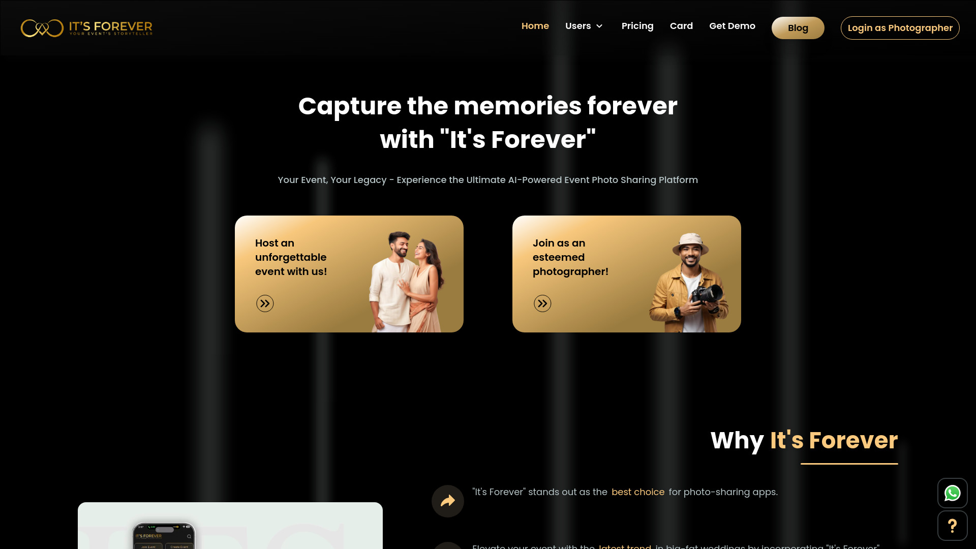 Its Forever网页截图,Its Forever网页快照