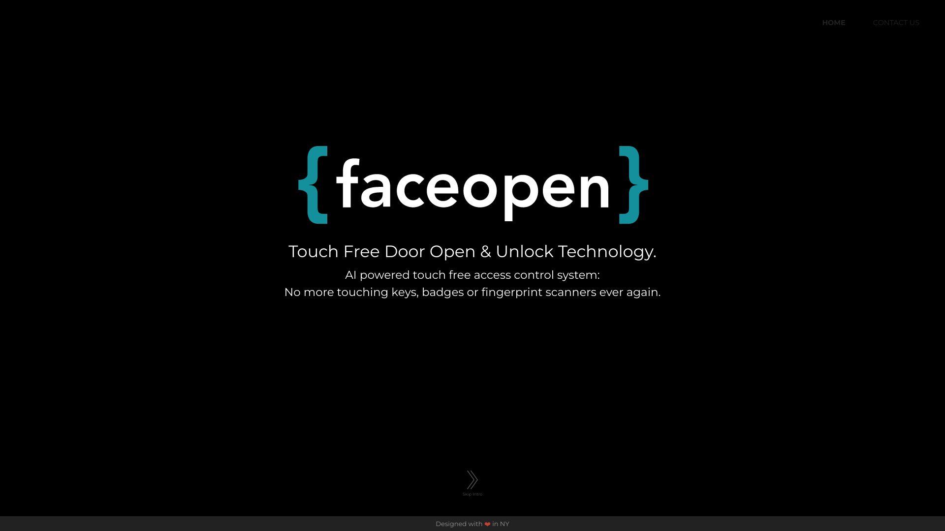 Faceopen网页截图,Faceopen网页快照