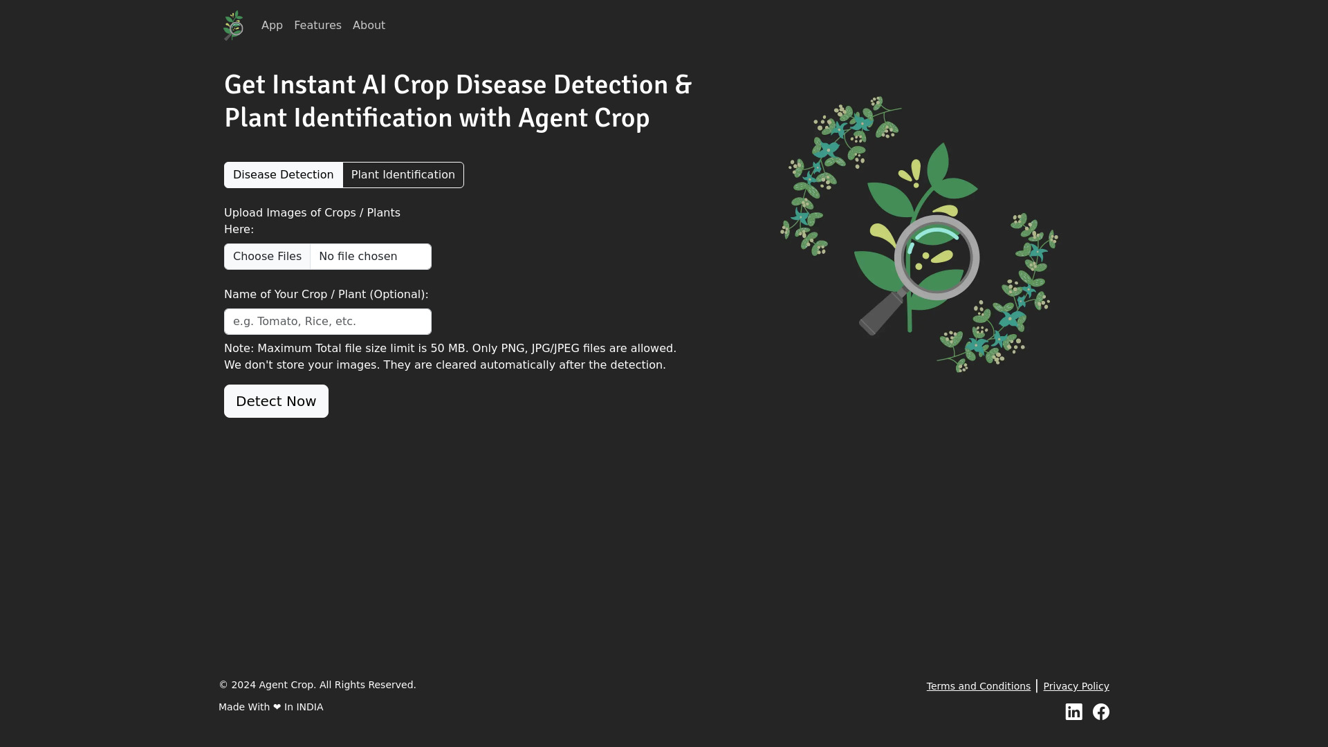 Agent Crop网页截图,Agent Crop网页快照