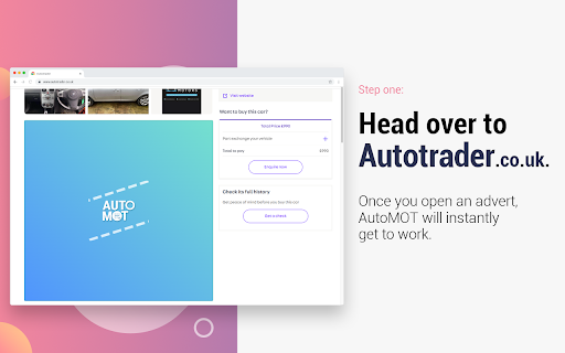 AutoMOT – Quick Access to MOT History网页截图,AutoMOT – Quick Access to MOT History网页快照
