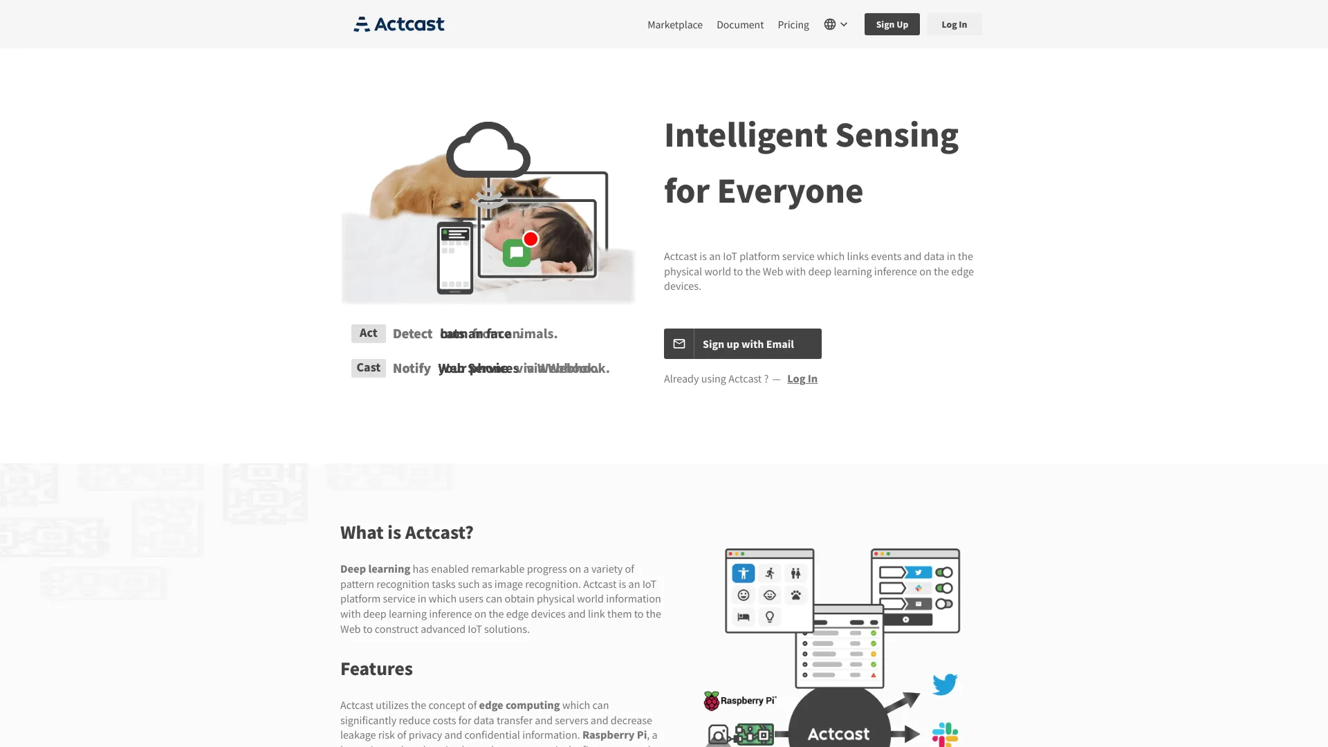 actcast.io网页截图,actcast.io网页快照