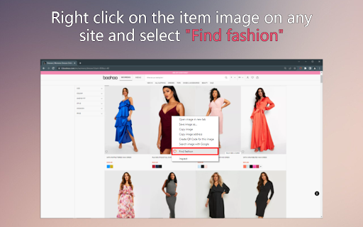 Find fashion网页截图,Find fashion网页快照