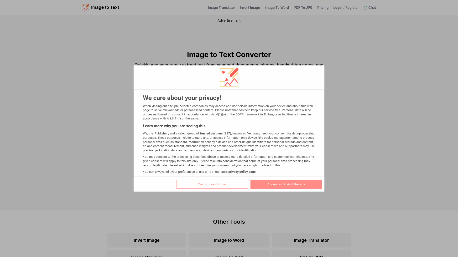 Image to Text  CC网页截图,Image to Text  CC网页快照