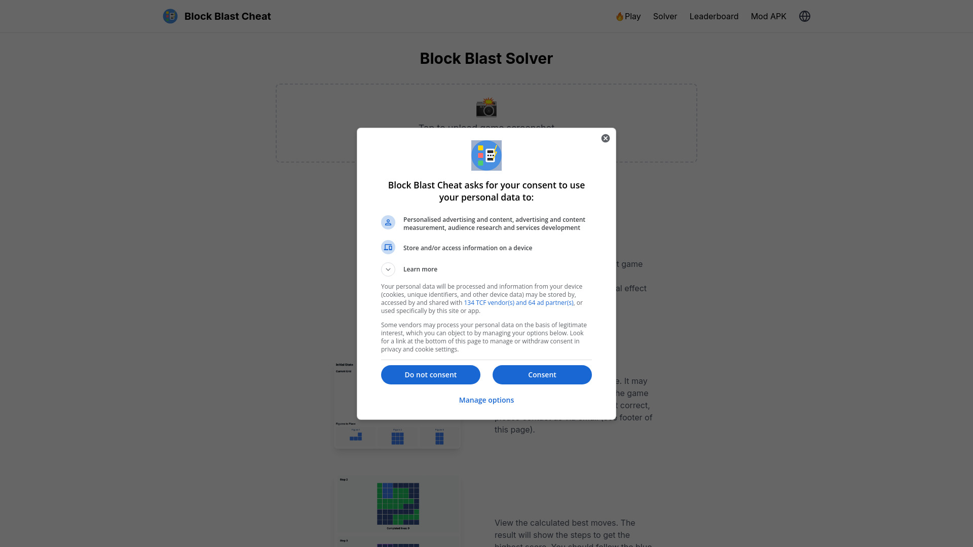 Block Blast Cheat网页截图,Block Blast Cheat网页快照
