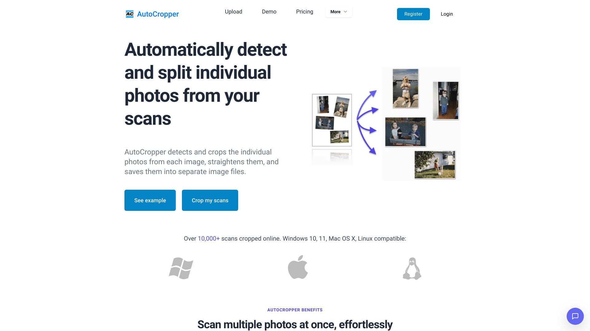 AutoCropper网页截图,AutoCropper网页快照
