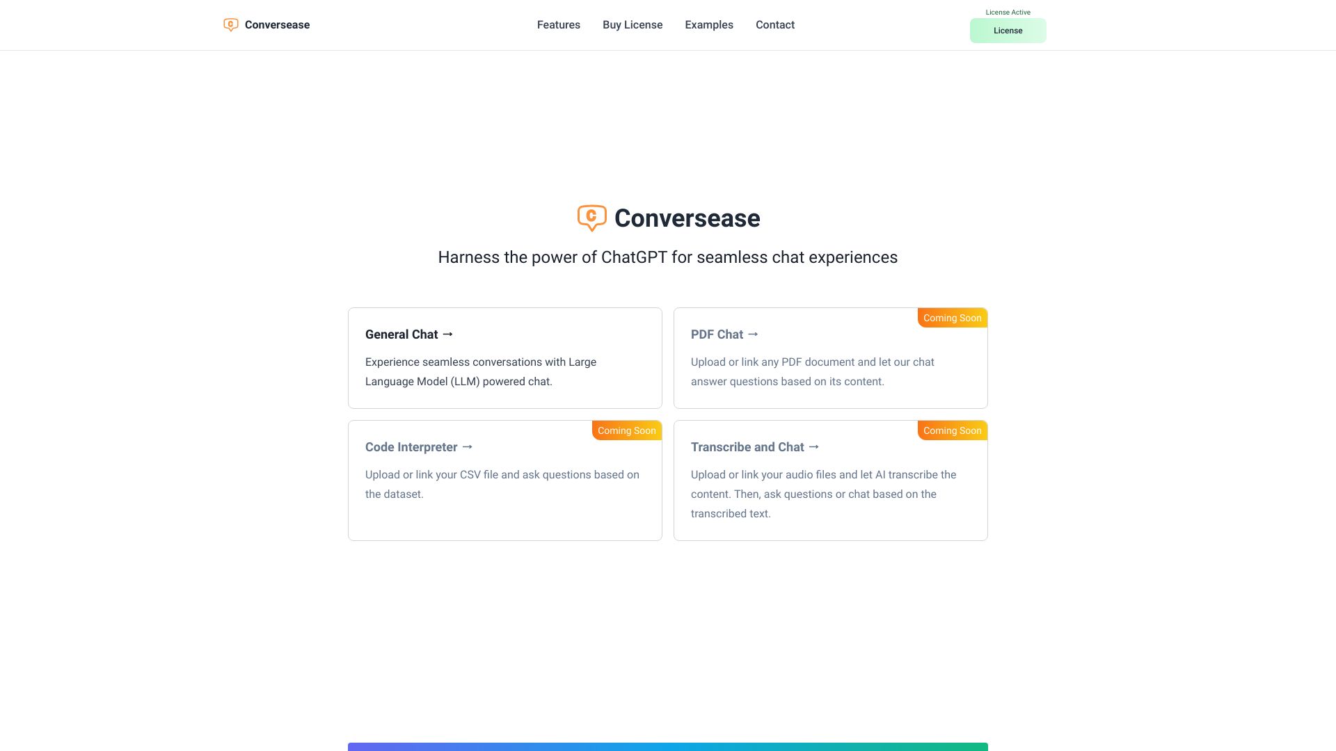 Conversease网页截图,Conversease网页快照