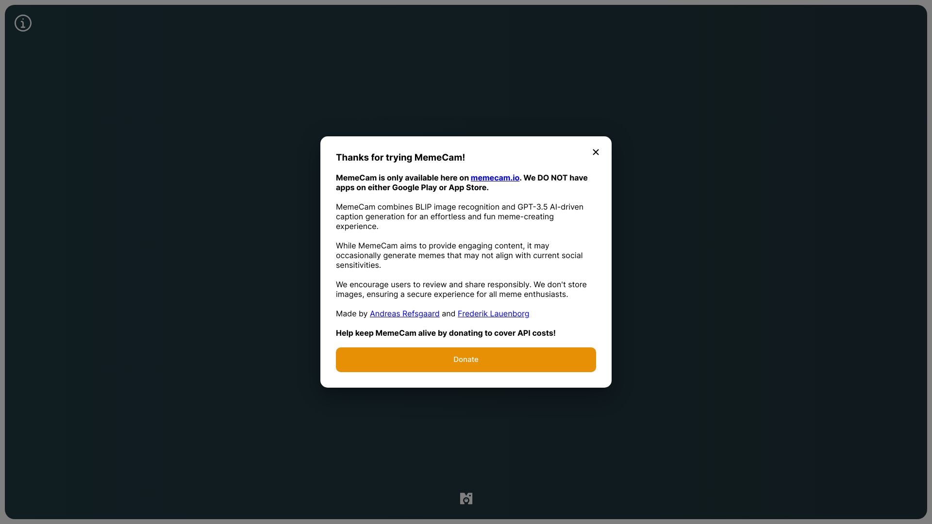 MemeCam网页截图,MemeCam网页快照