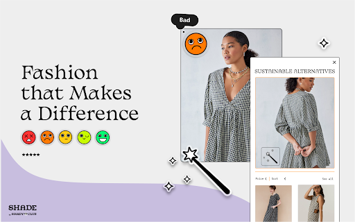 SHADE: Stylishly Sustainable网页截图,SHADE: Stylishly Sustainable网页快照