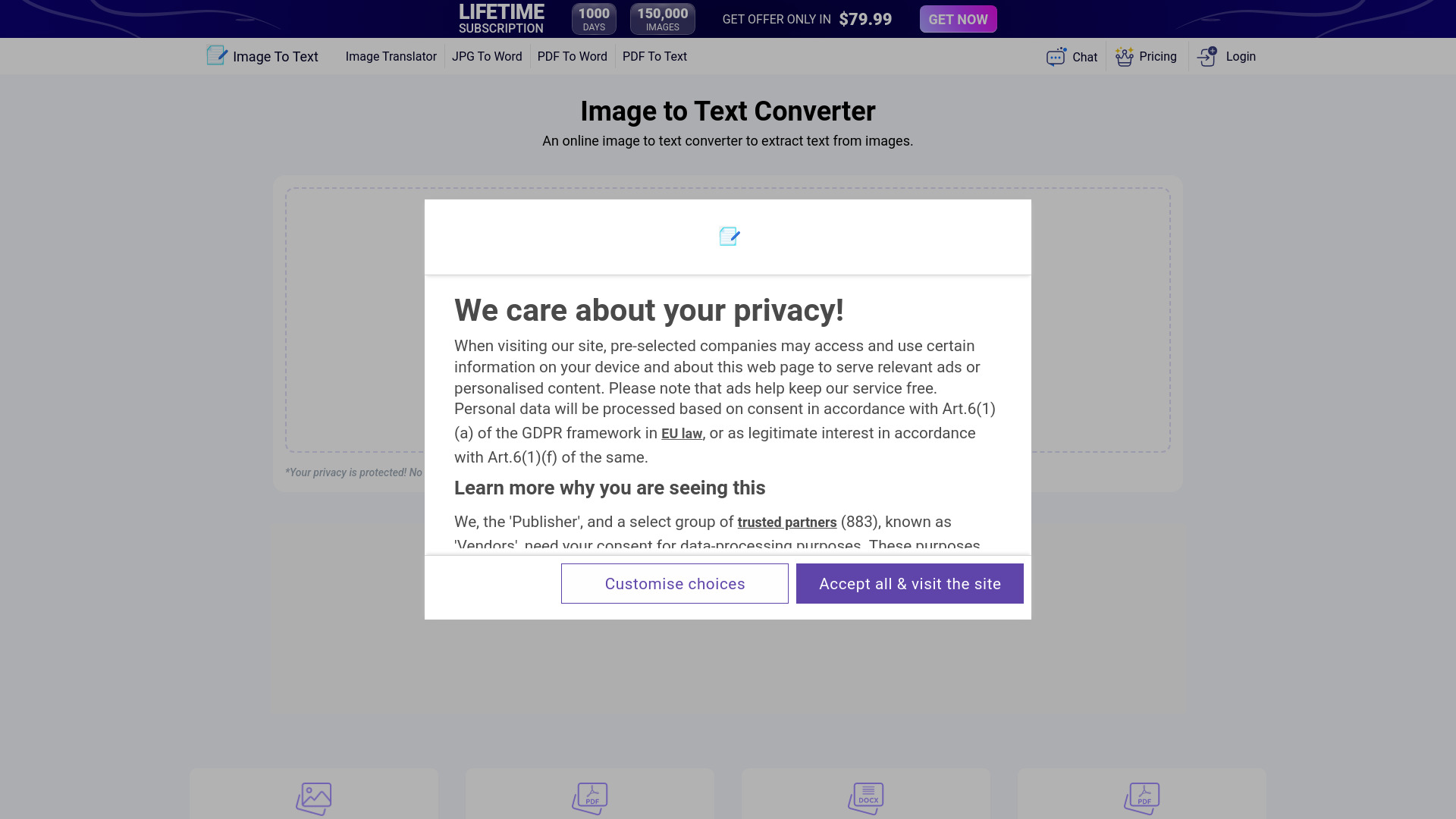 Image to Text Converter网页截图,Image to Text Converter网页快照