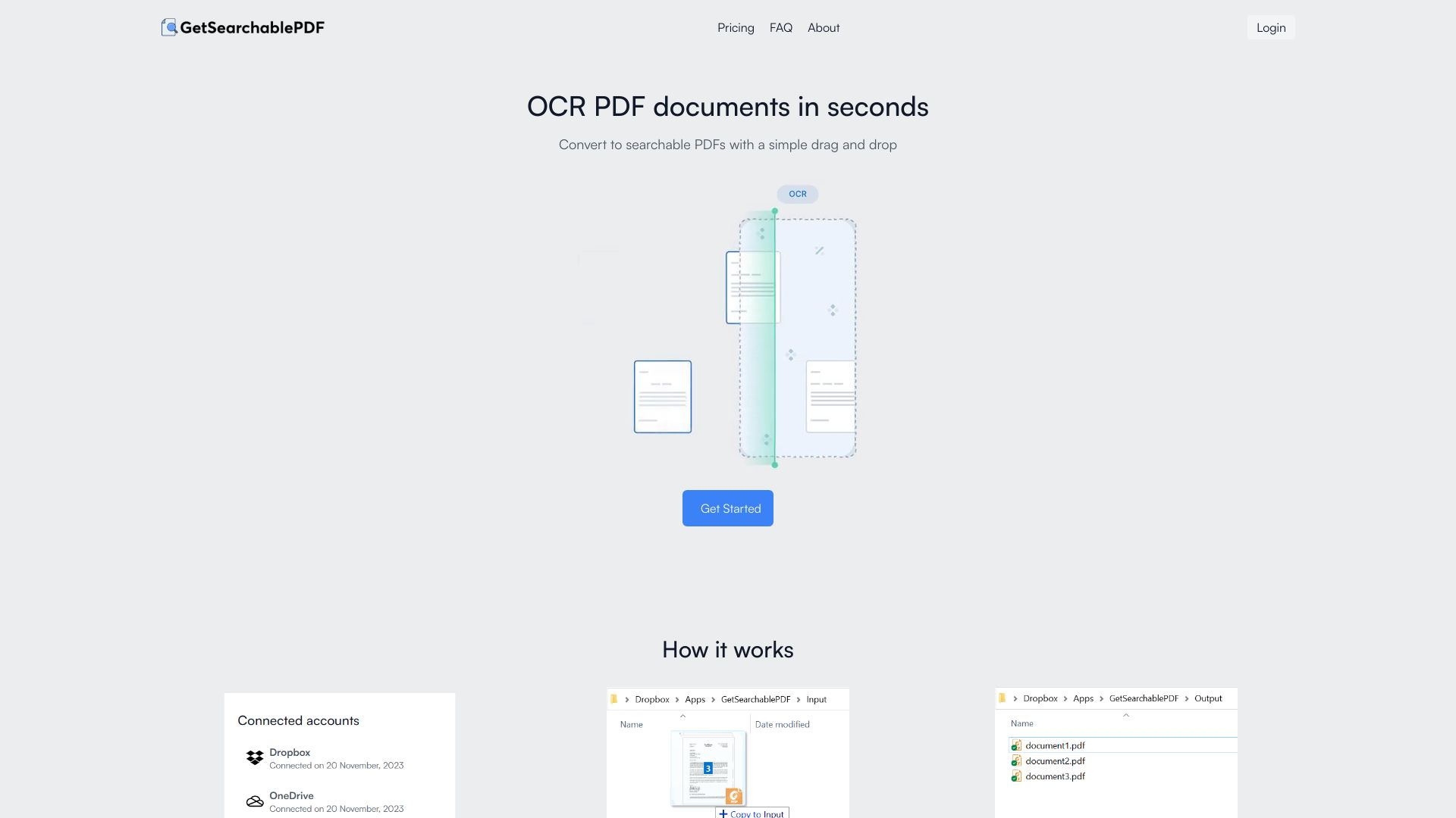 GetSearchablePDF网页截图,GetSearchablePDF网页快照