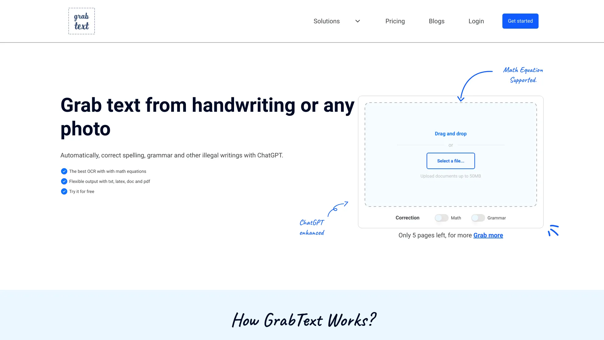 Grabtext网页截图,Grabtext网页快照