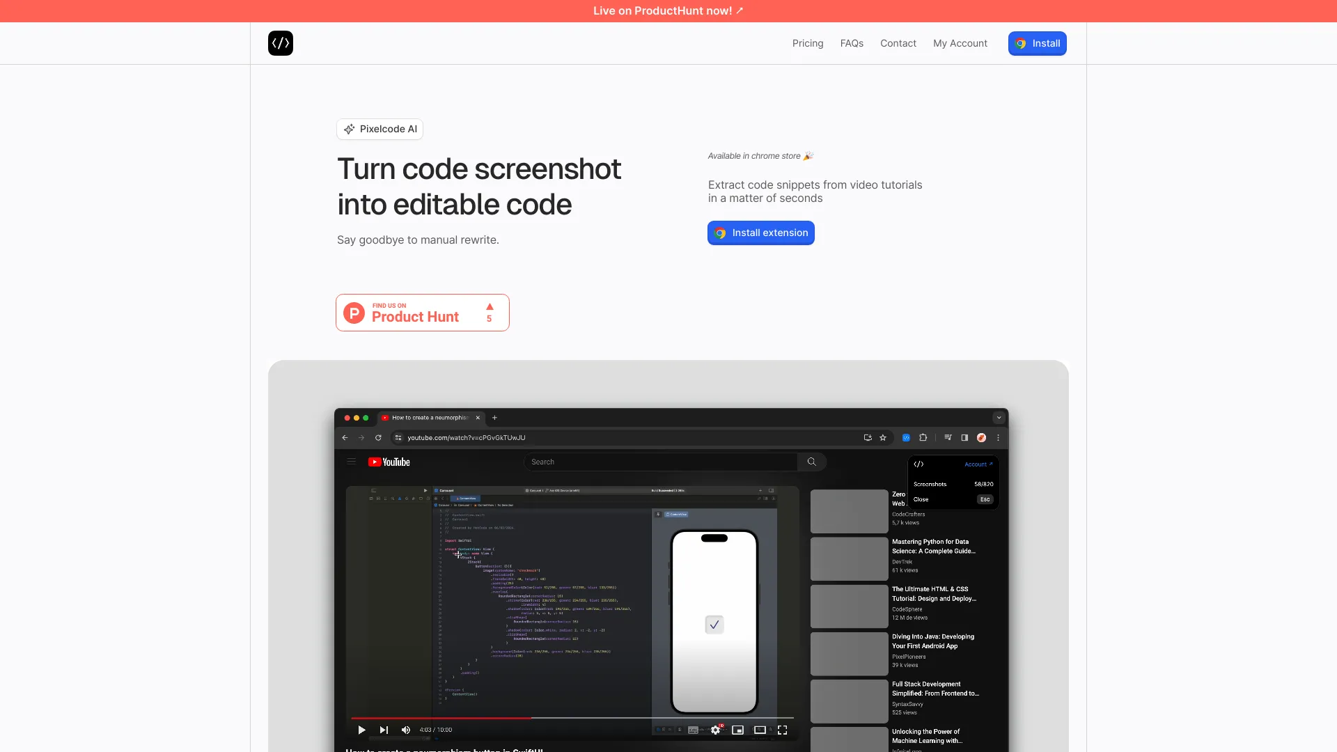 Pixelcode网页截图,Pixelcode网页快照