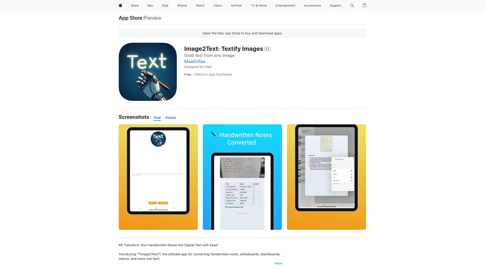 Image2Text: Textify Images网页截图,Image2Text: Textify Images网页快照