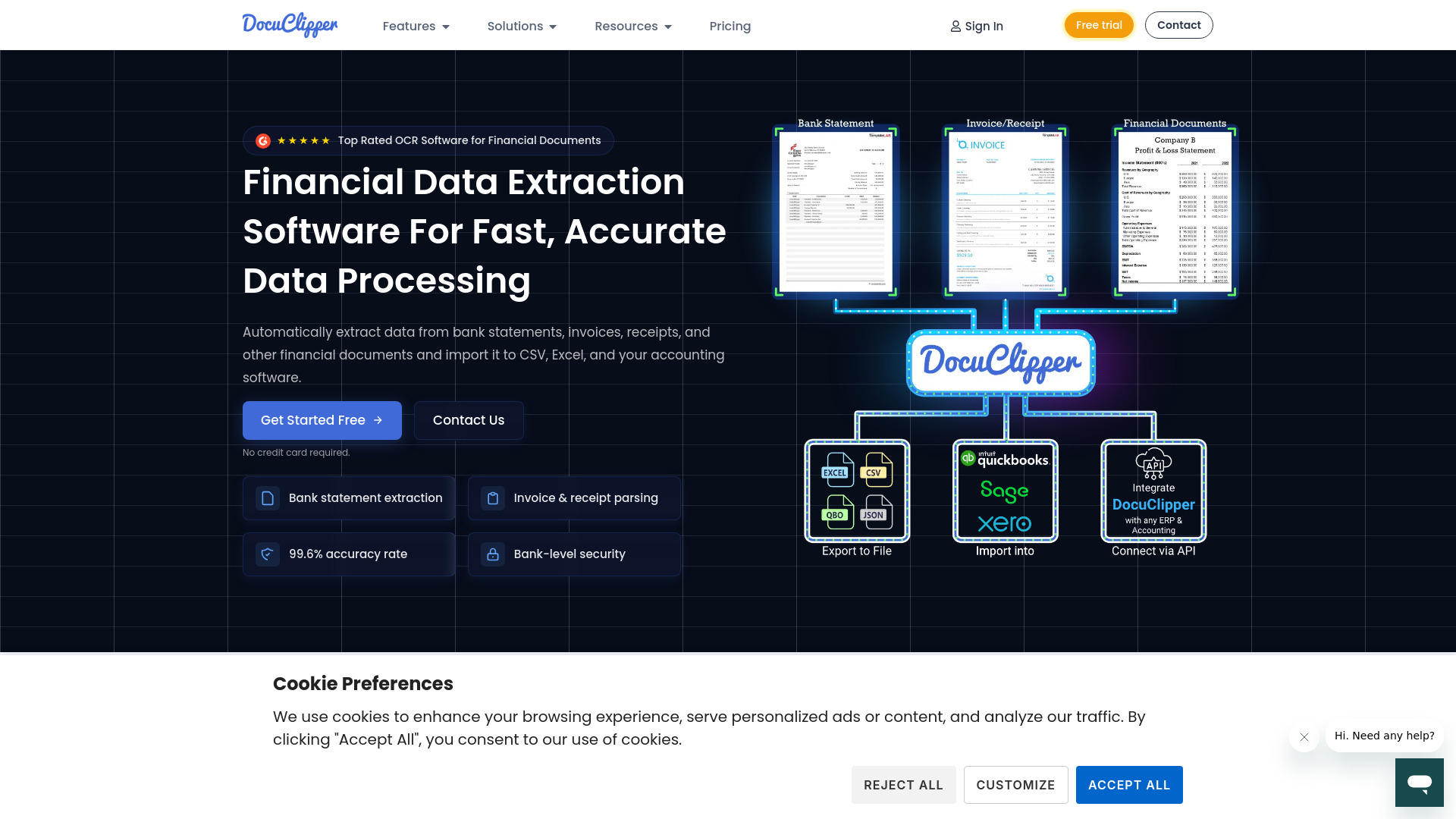 DocuClipper网页截图,DocuClipper网页快照