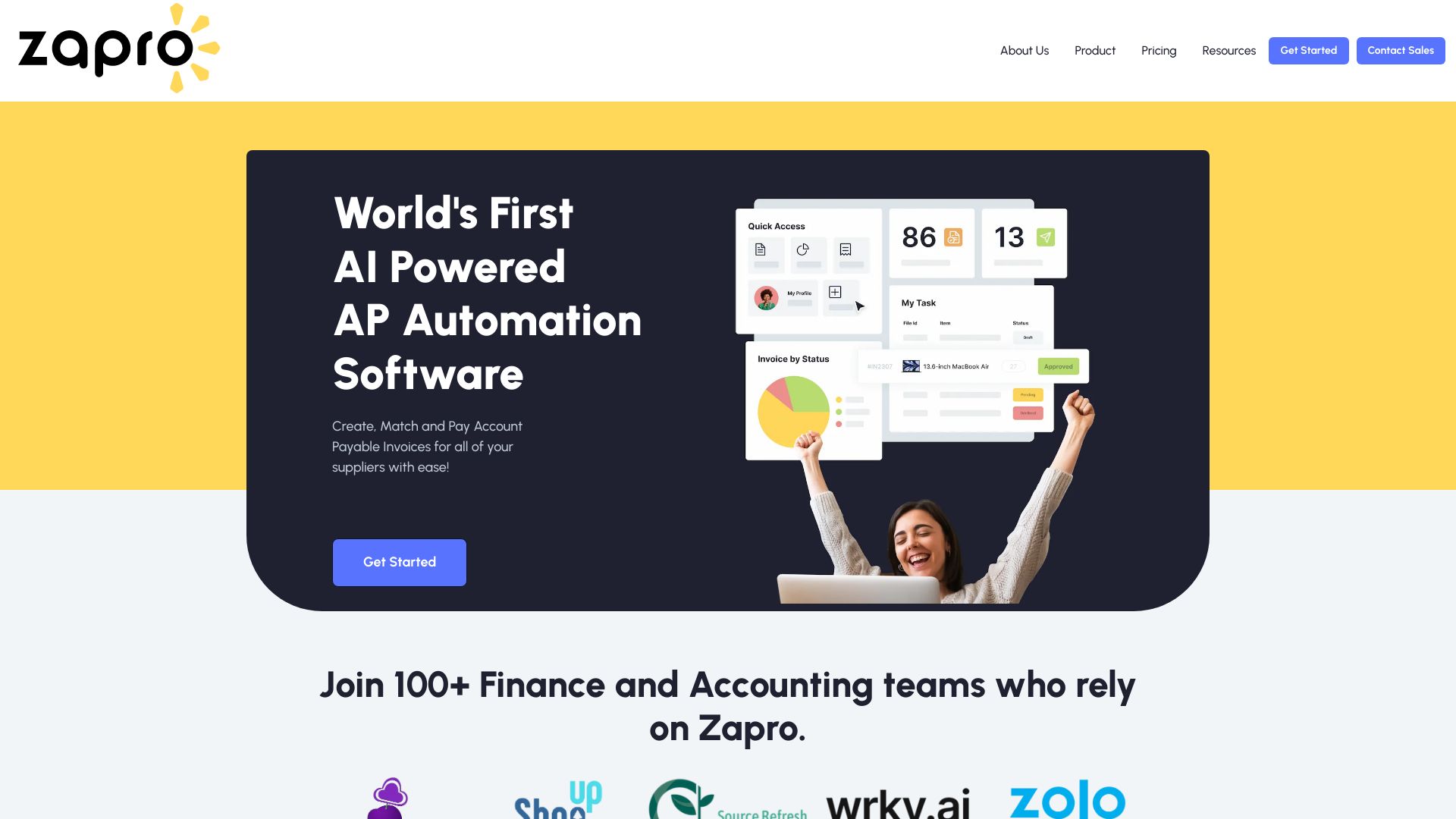 ZAPRO AI网页截图,ZAPRO AI网页快照