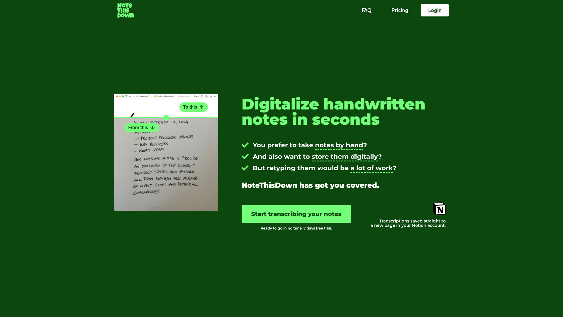 NoteThisDown网页截图,NoteThisDown网页快照