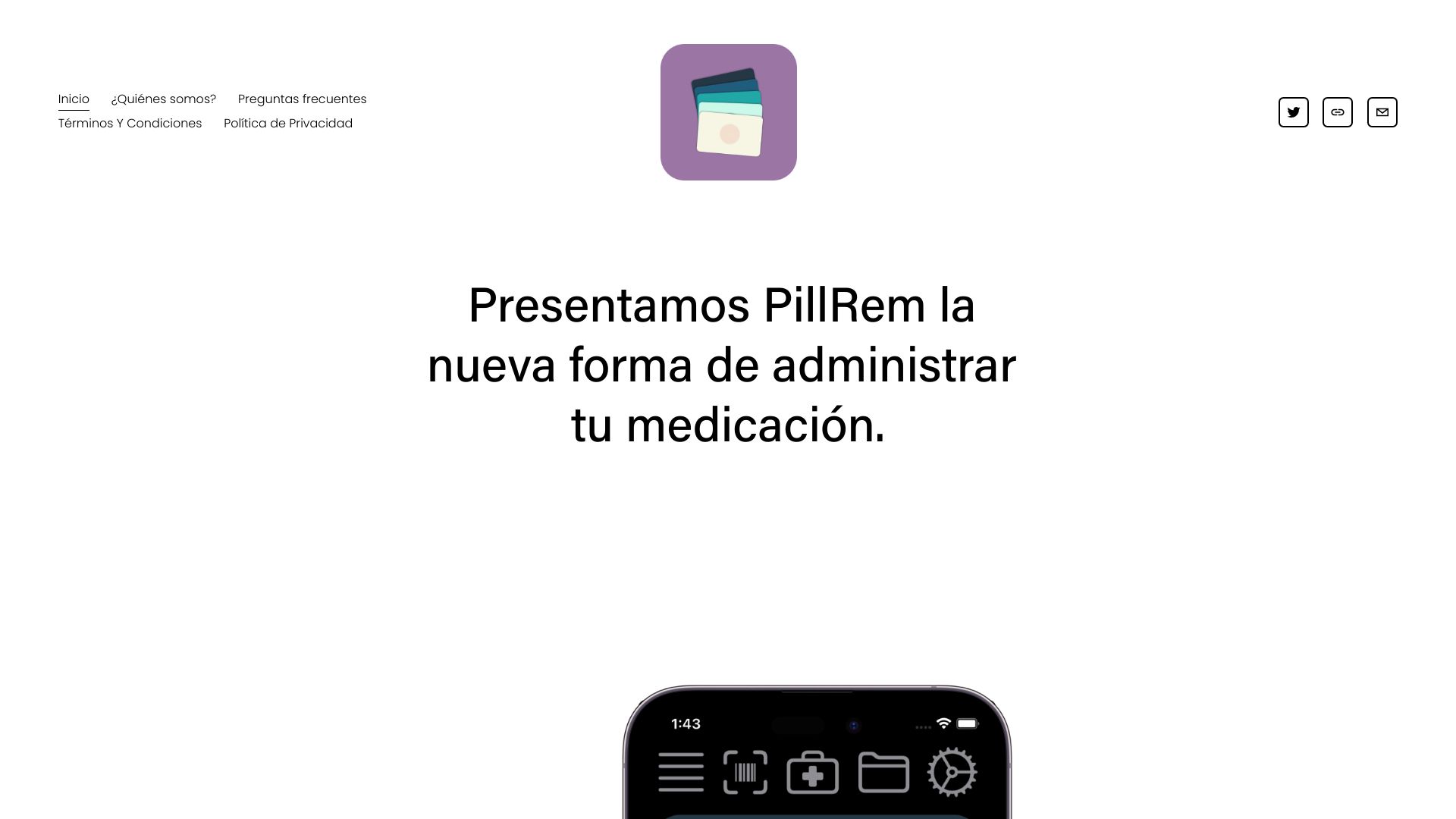 PillRem网页截图,PillRem网页快照