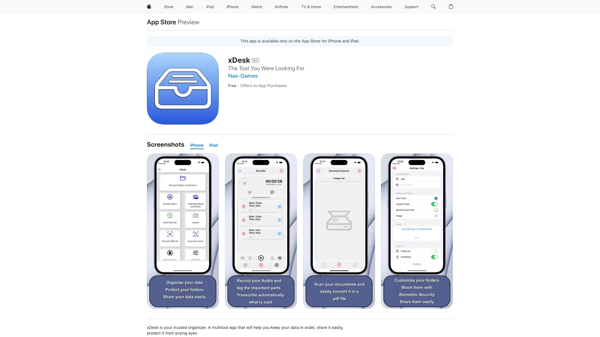 xDesk网页截图,xDesk网页快照