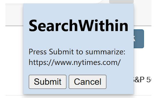 SearchWithin Extension网页截图,SearchWithin Extension网页快照