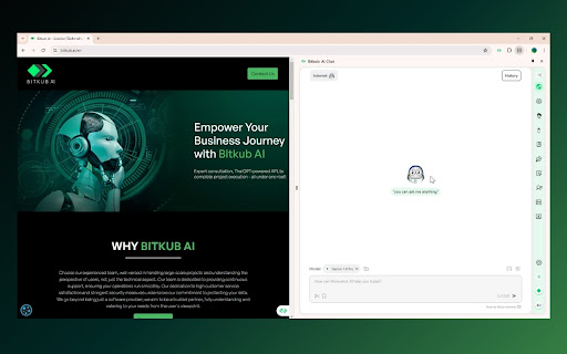 Bitkub: AI Chat网页截图,Bitkub: AI Chat网页快照
