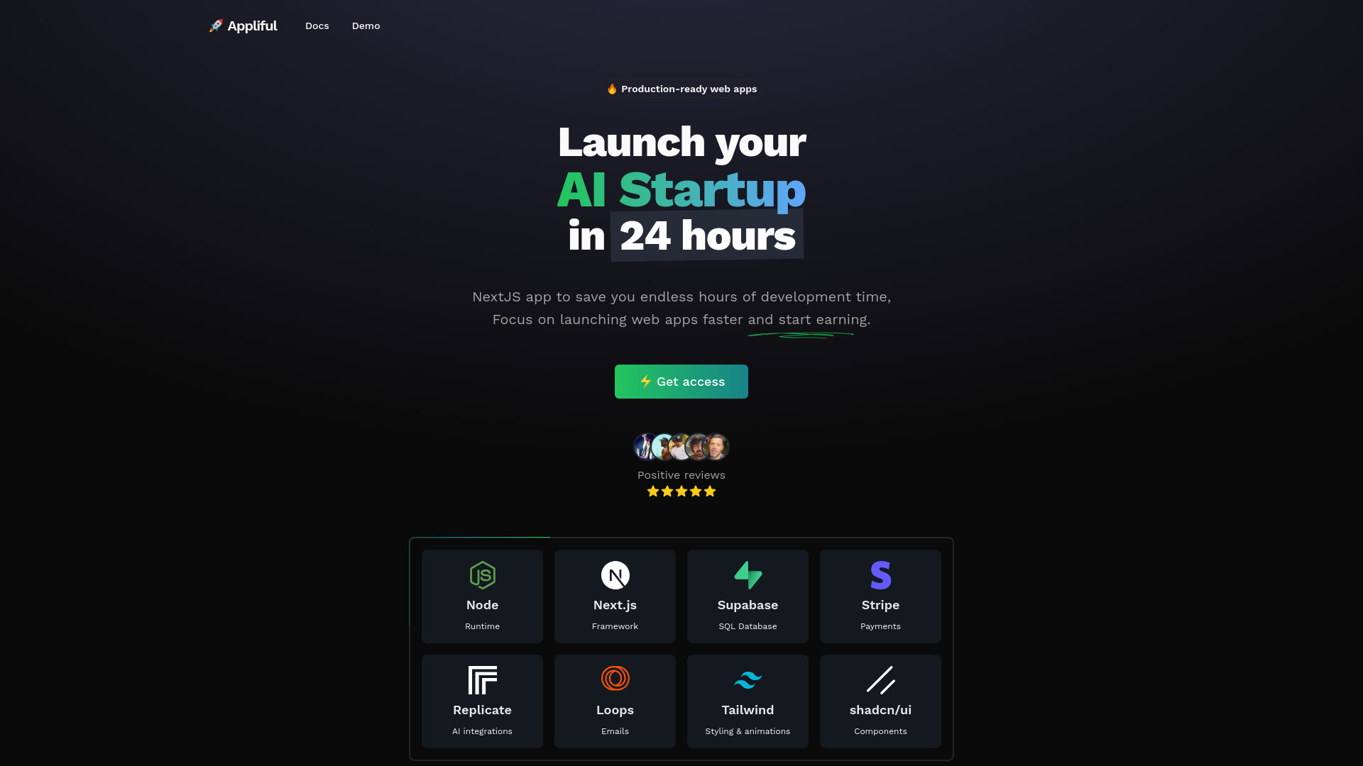 Appliful网页截图,Appliful网页快照