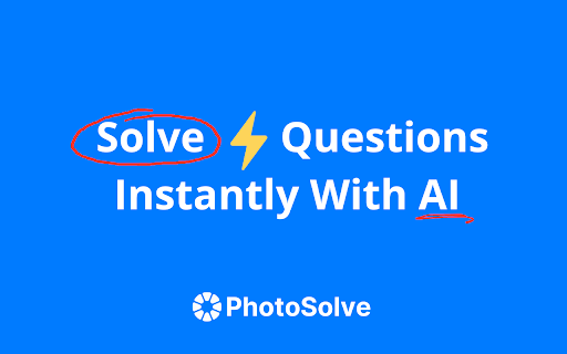 PhotoSolve – Scan & Solve Any Question网页截图,PhotoSolve – Scan & Solve Any Question网页快照