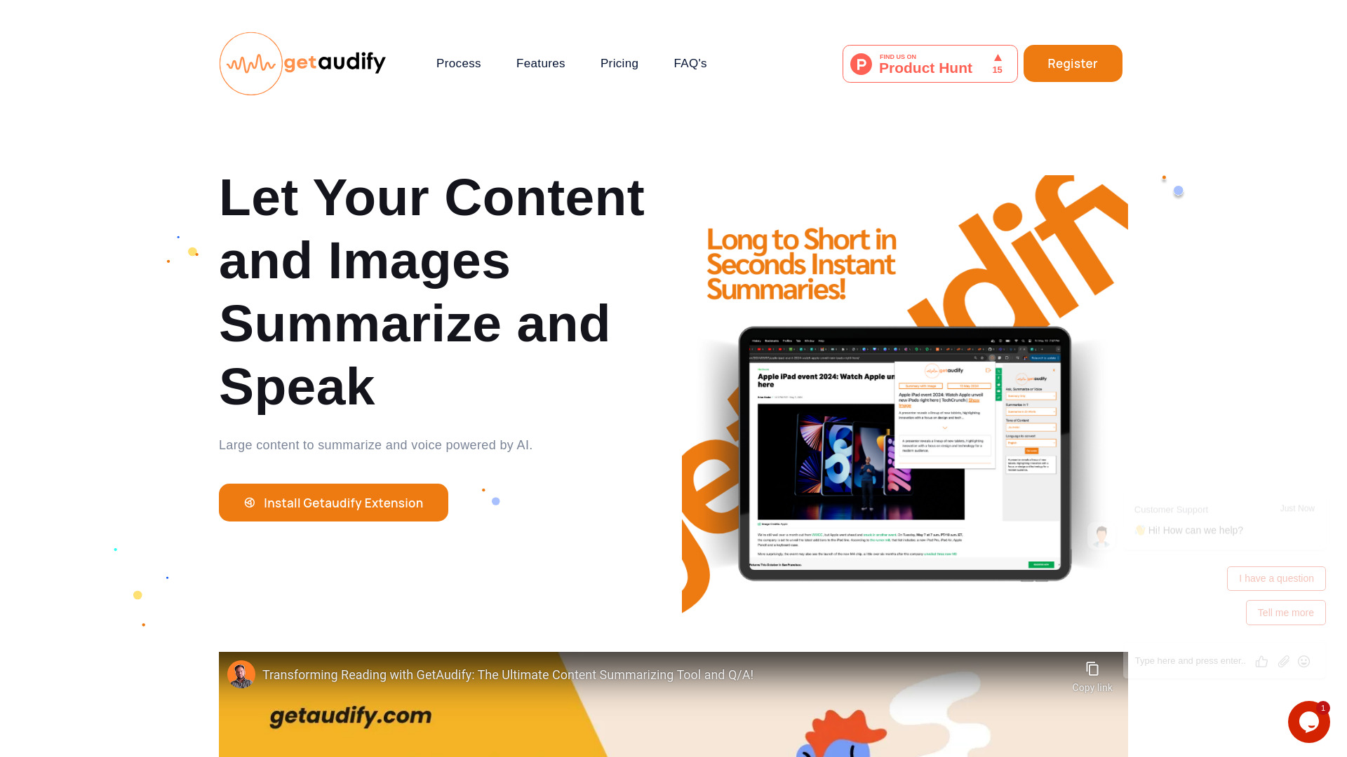Getaudify网页截图,Getaudify网页快照