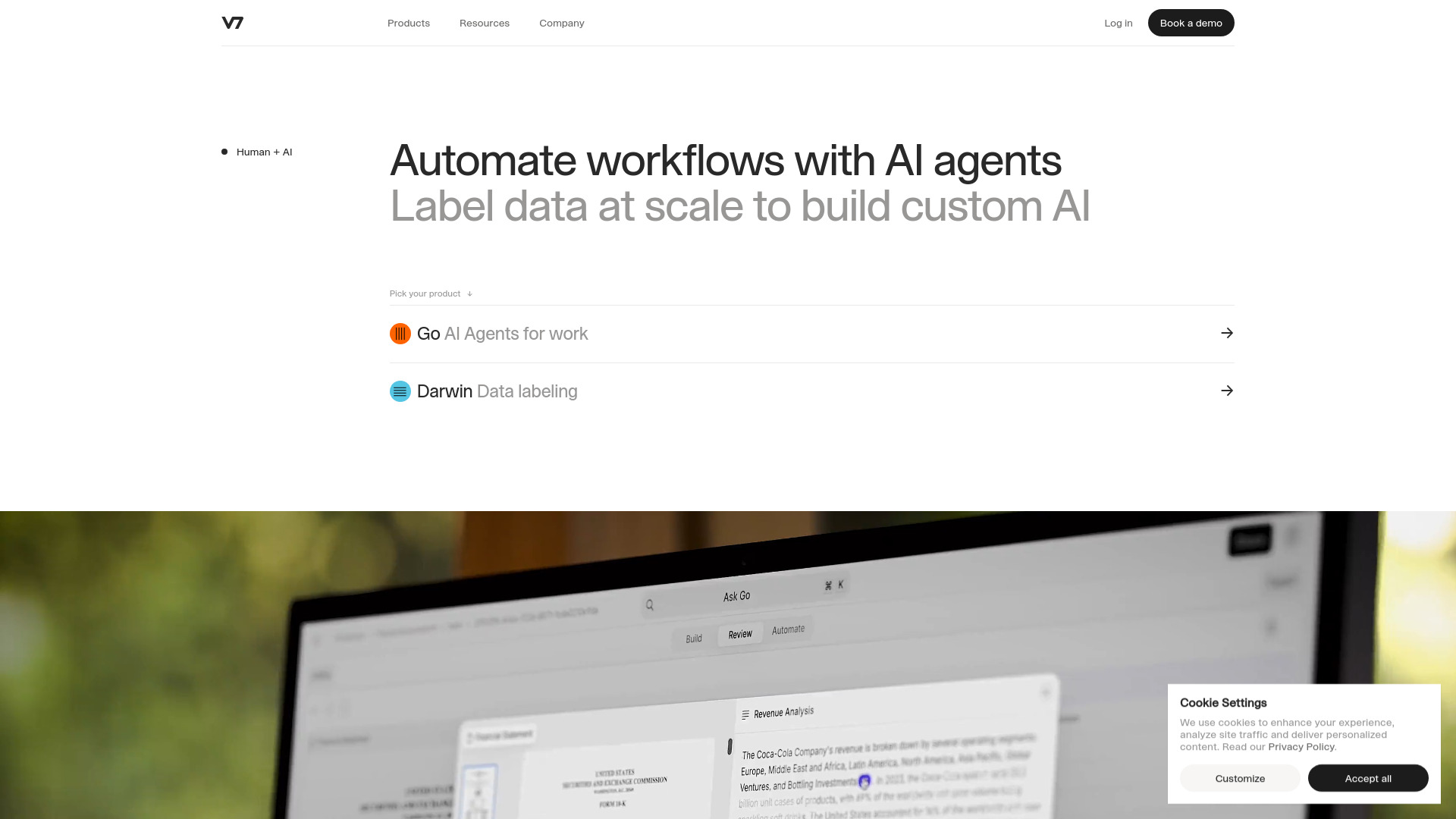 V7 Lab网页截图,V7 Lab网页快照