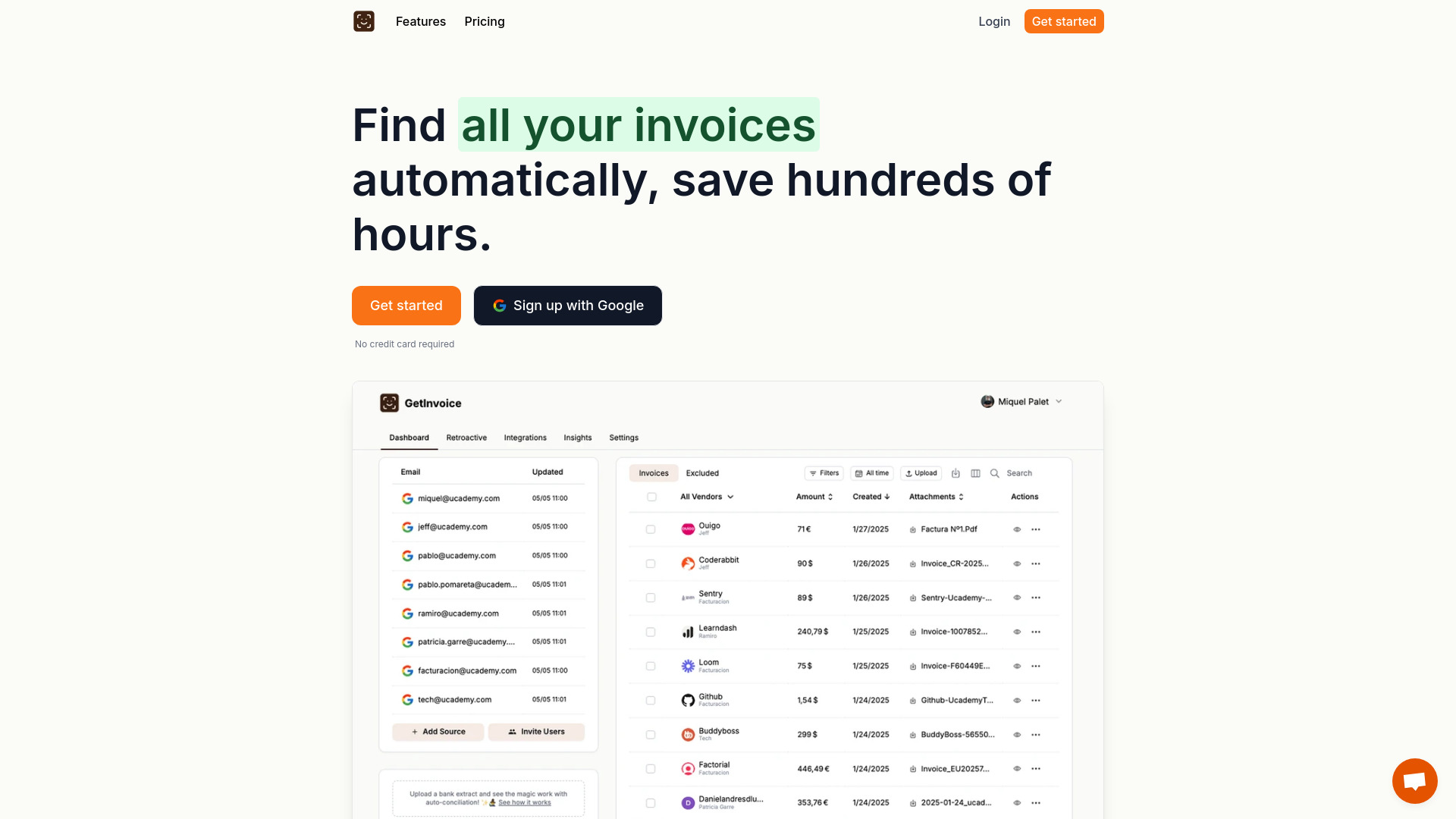 GetInvoice网页截图,GetInvoice网页快照
