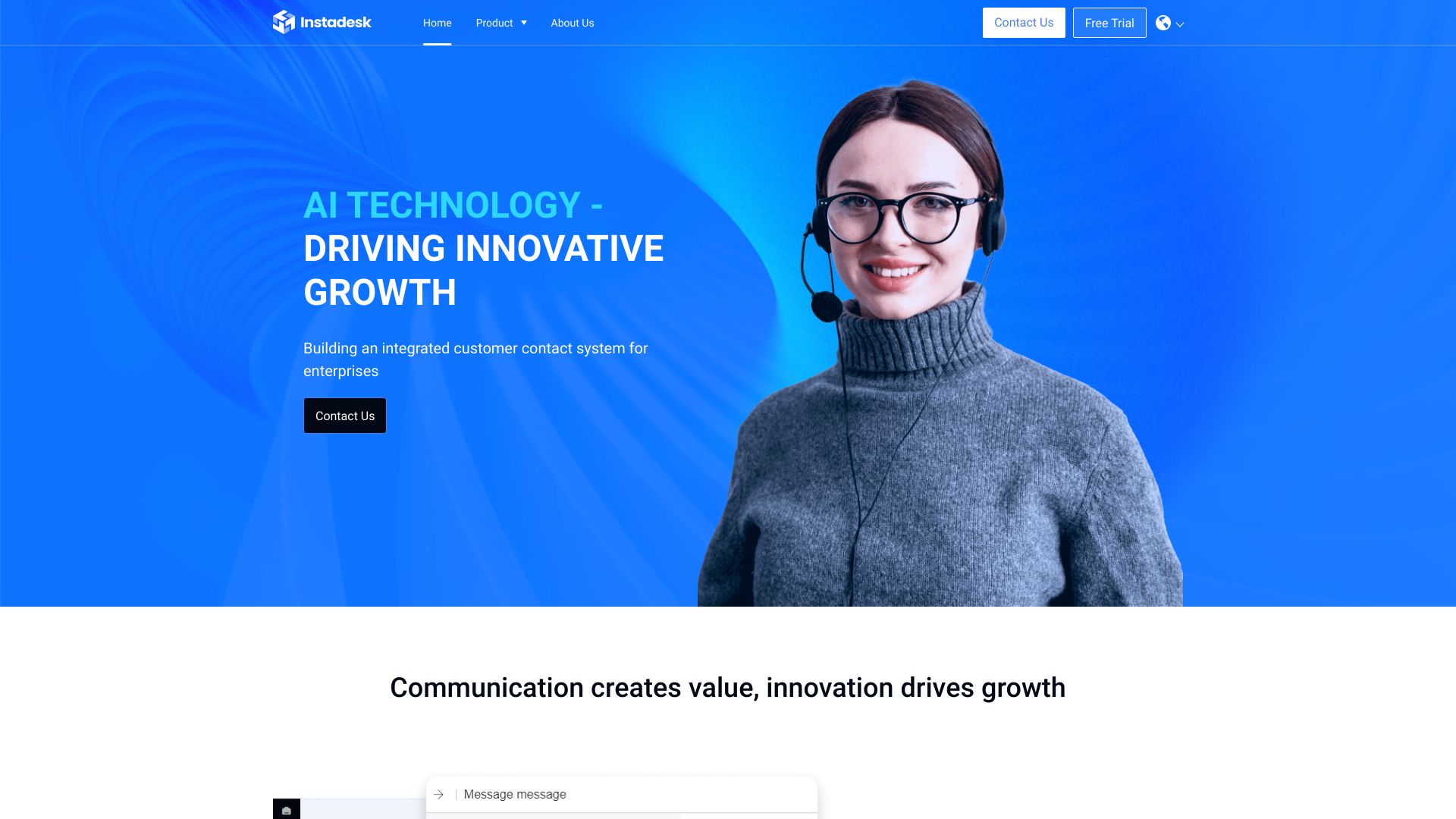 Instadesk网页截图,Instadesk网页快照