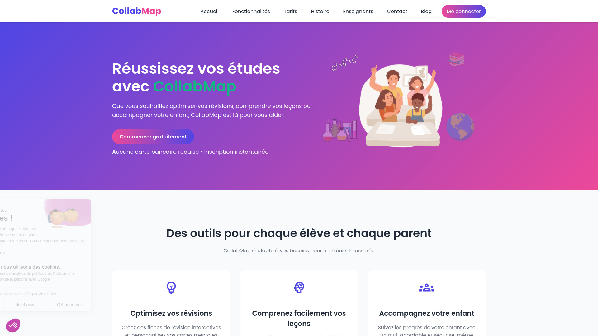 CollabMap网页截图,CollabMap网页快照