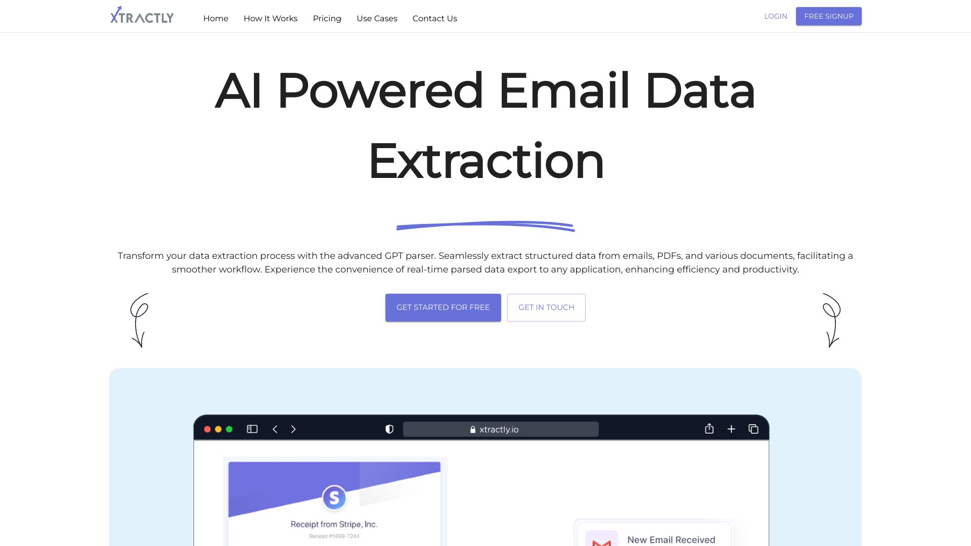 Xtractly网页截图,Xtractly网页快照