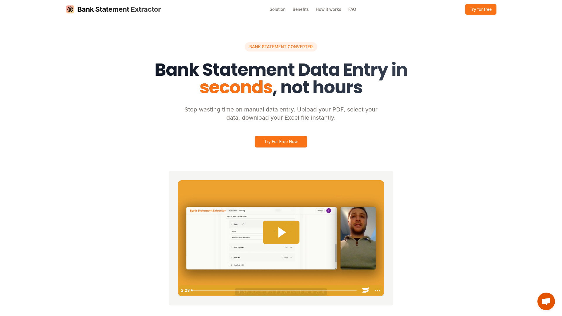 Bank Statement Extractor网页截图,Bank Statement Extractor网页快照