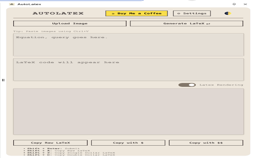 AutoLatex网页截图,AutoLatex网页快照