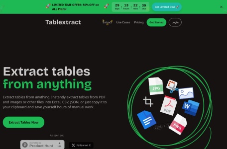 Tablextract网页截图,Tablextract网页快照
