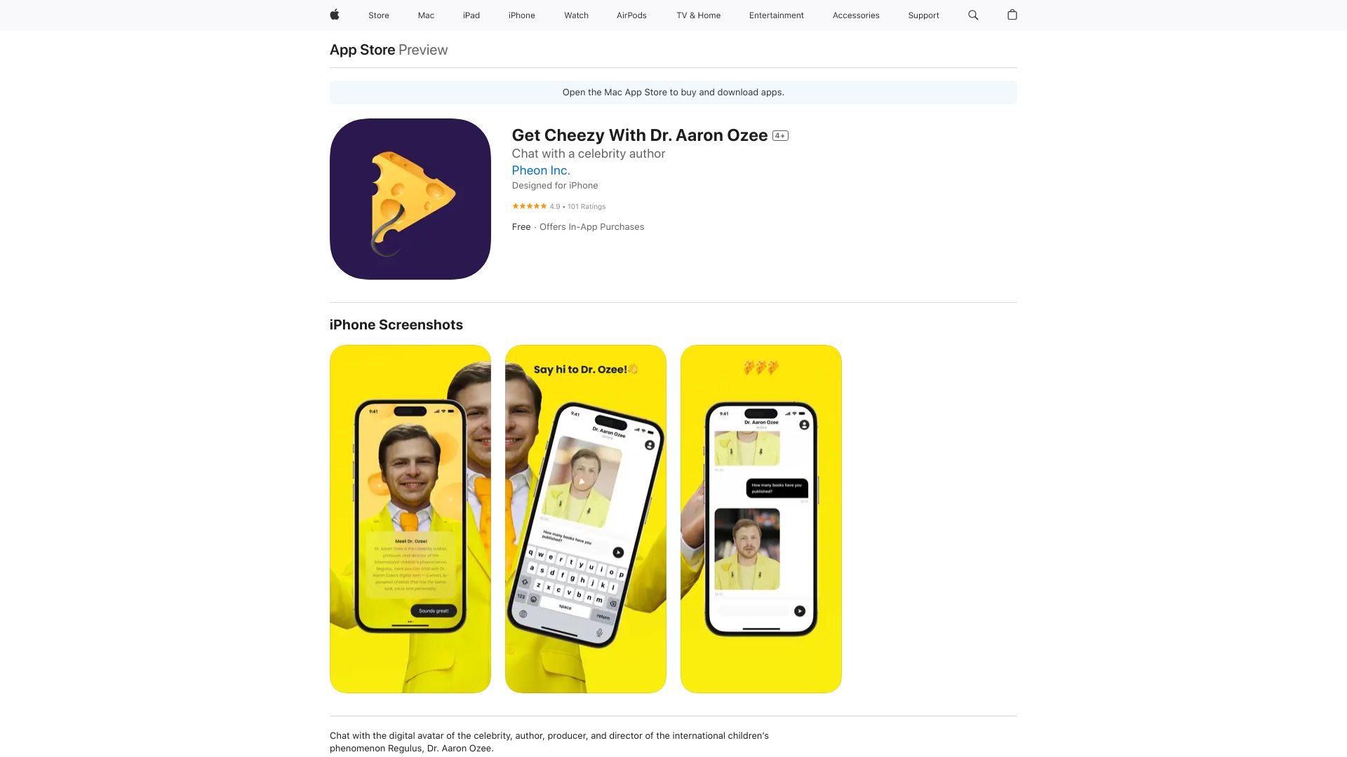 Get Cheezy With Dr. Aaron Ozee网页截图,Get Cheezy With Dr. Aaron Ozee网页快照