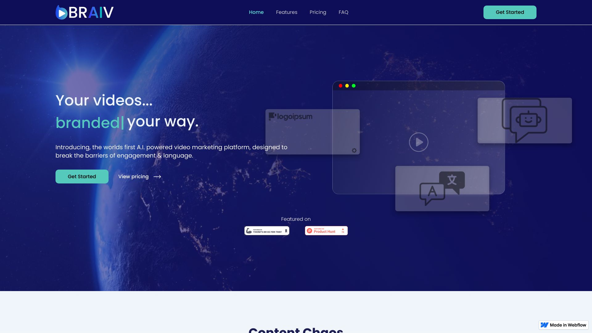 BRAIV网页截图,BRAIV网页快照