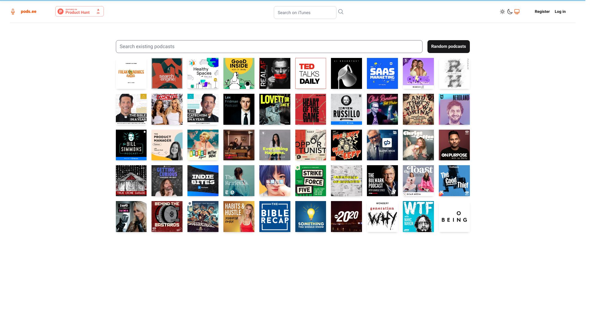 Podsee网页截图,Podsee网页快照