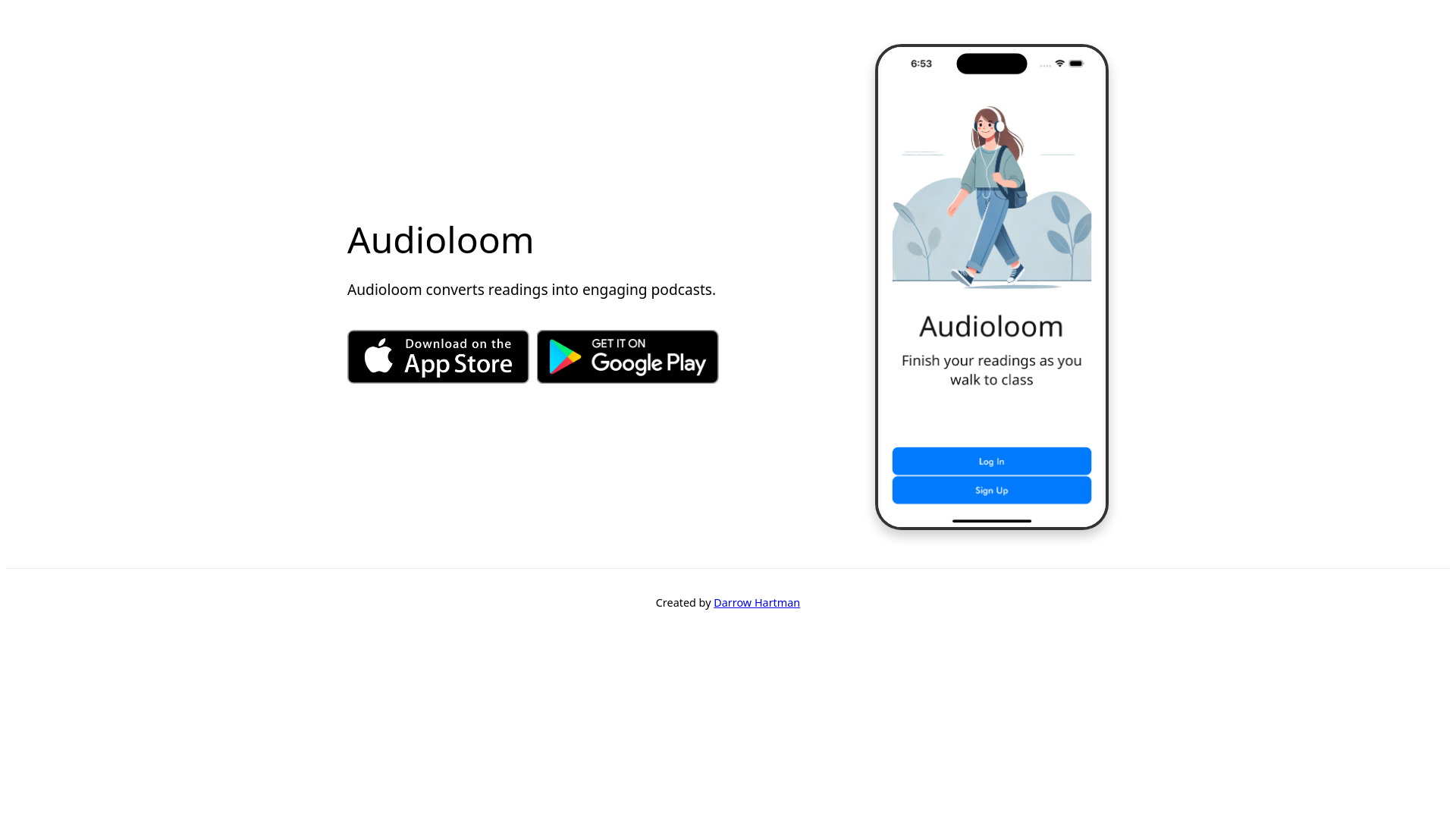 Audioloom网页截图,Audioloom网页快照